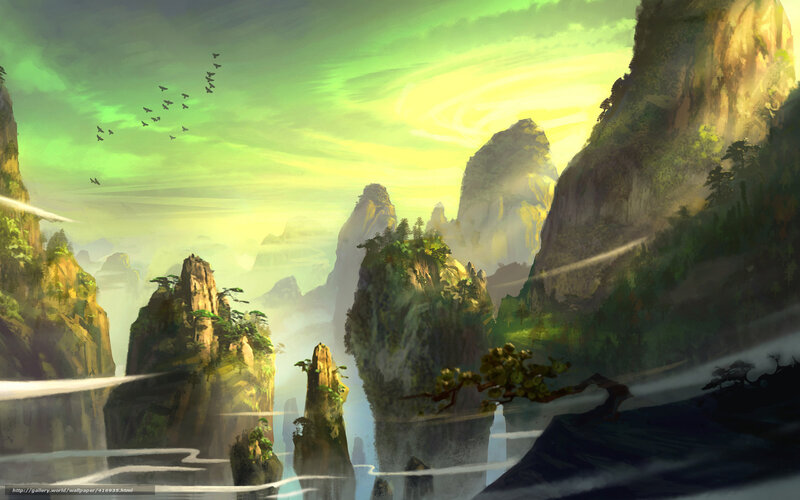 Floating Mountainscape