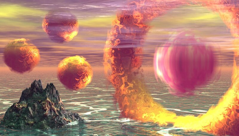 Floating Planets and Vortex