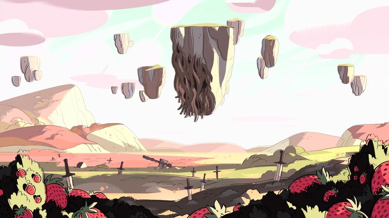 Floating Rock Formations — Pink