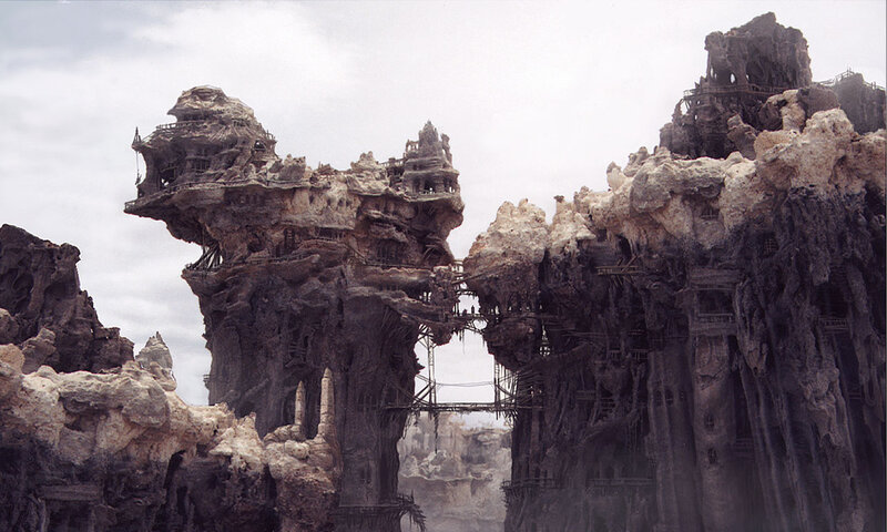 Floating Rock Structures