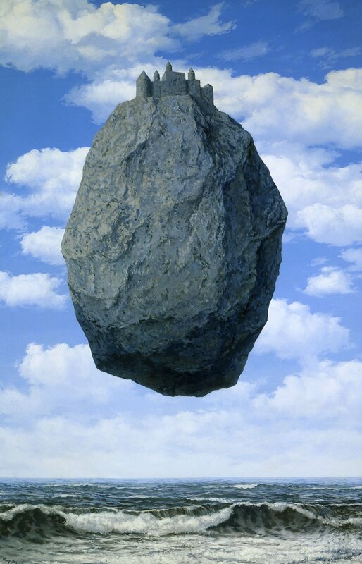 Floating Rock with Castle