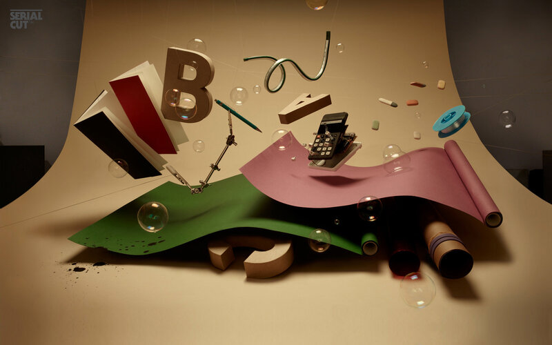 Floating stationery objects