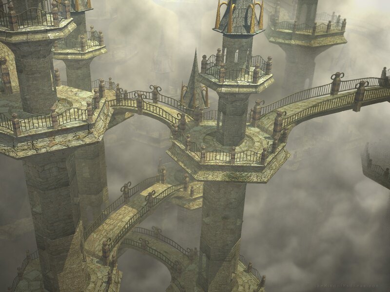 Floating Stone Castle