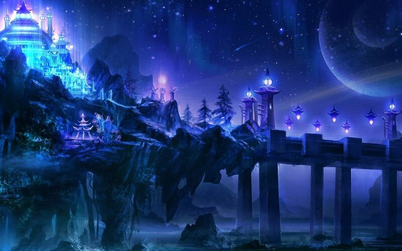 Floating Temple City