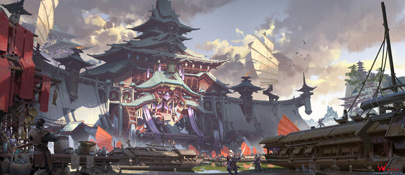 Floating Temple Ship — Gray