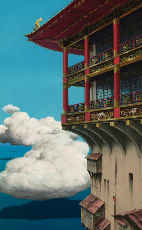 Floating Temple Structure