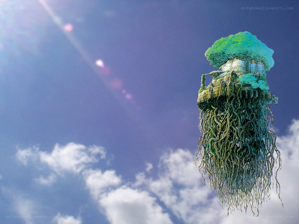 floating tree island
