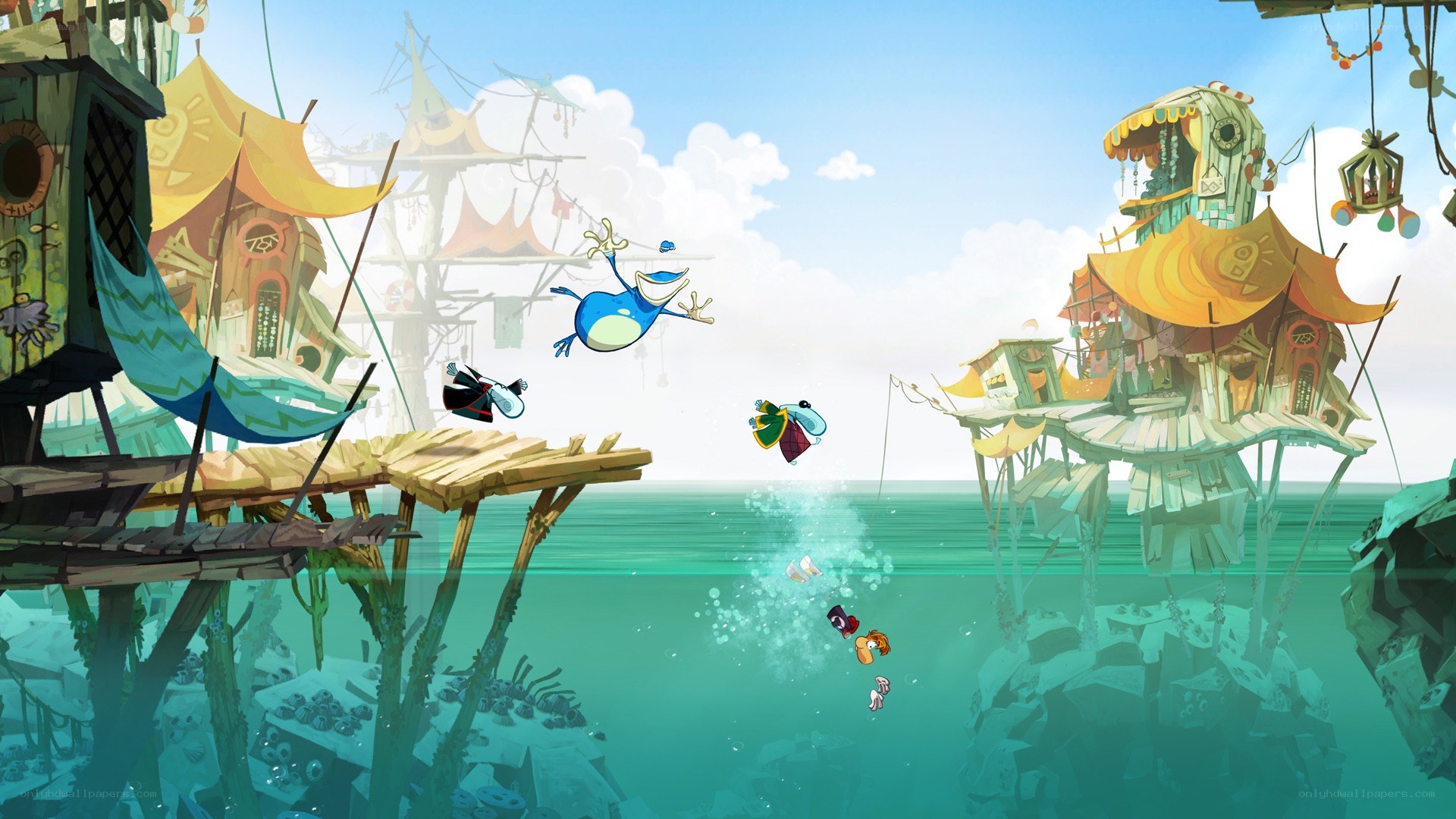 floating village adventure