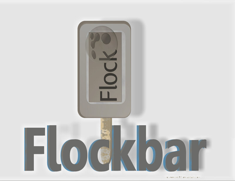 Flockbar logo design