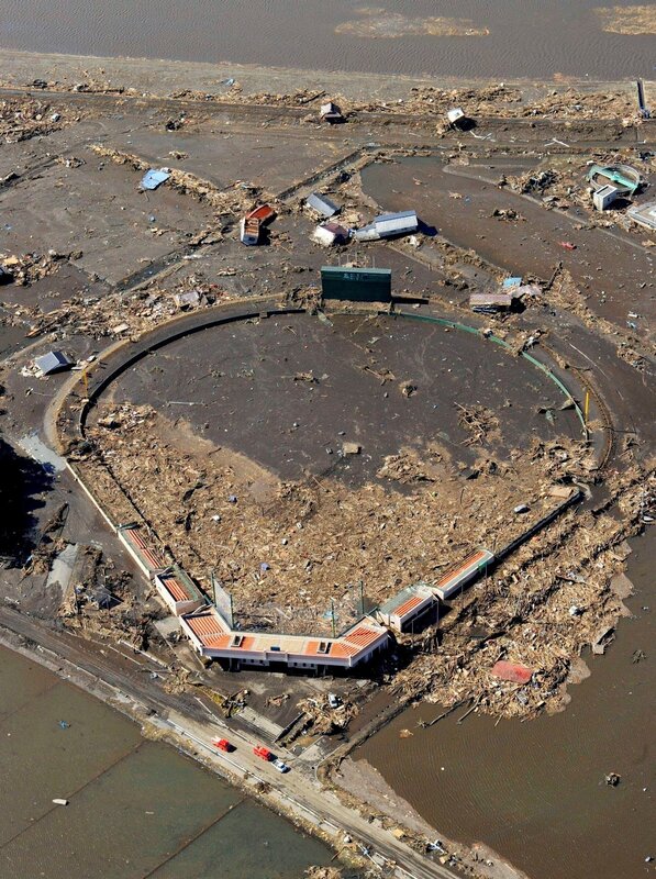 Flooded Baseball Stadium