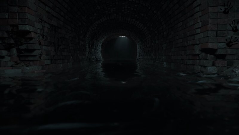 Flooded Brick Tunnel