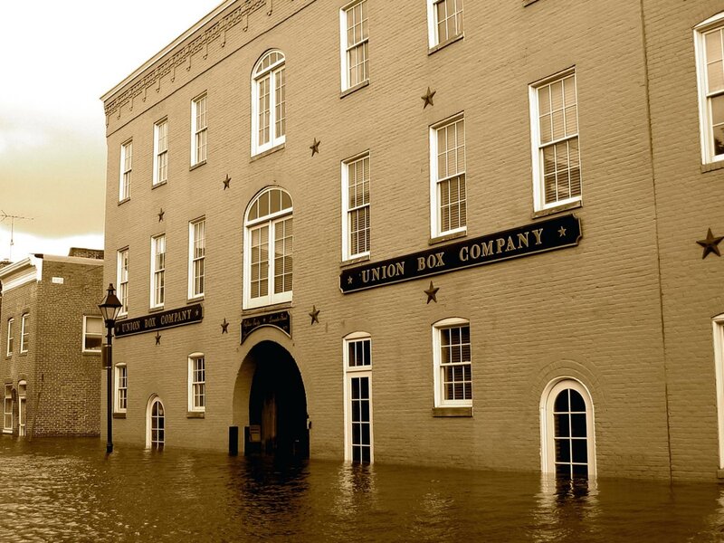 Flooded Building
