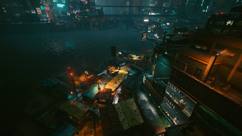 Flooded City District