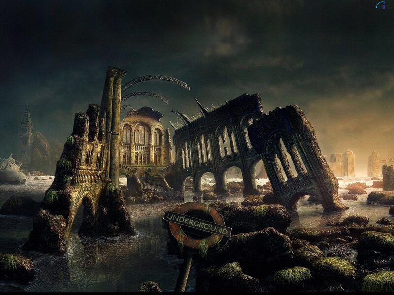 Flooded City Ruins