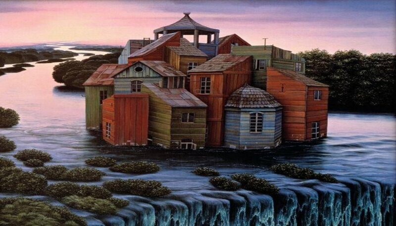 Flooded House Cluster