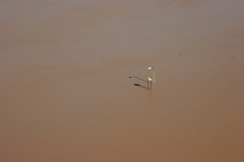 Flooded Landscape with Tower