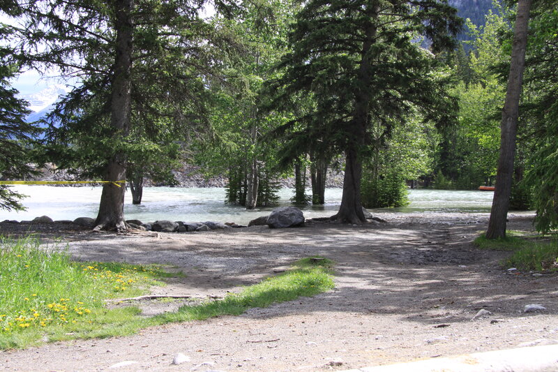 Flooded Riverbank