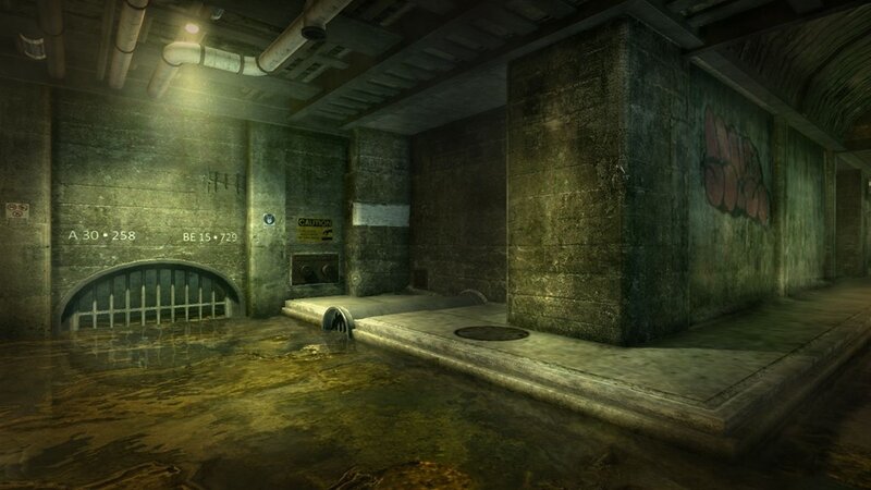 Flooded Underground Corridor