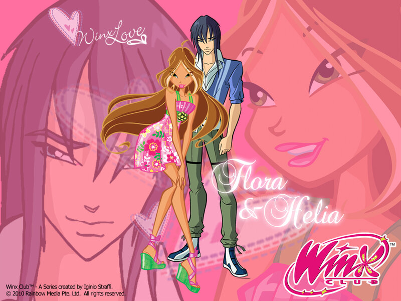 Flora and Helia Characters