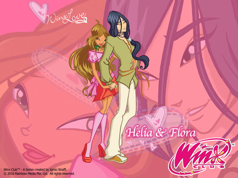 Flora and Helia Standing
