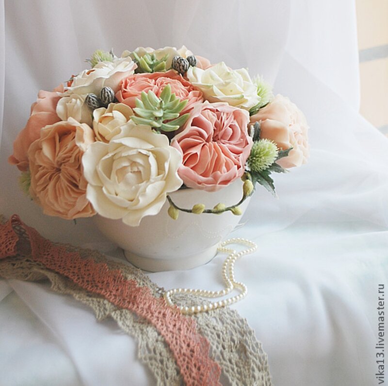 Floral Arrangement in Bowl