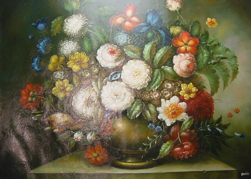Floral Arrangement in Vase