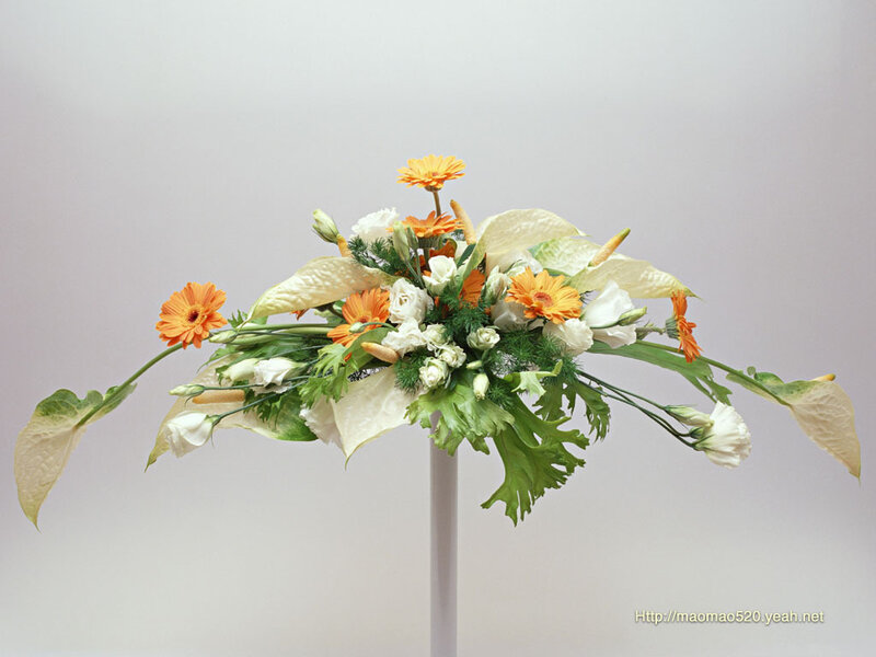Floral Arrangement on Stand
