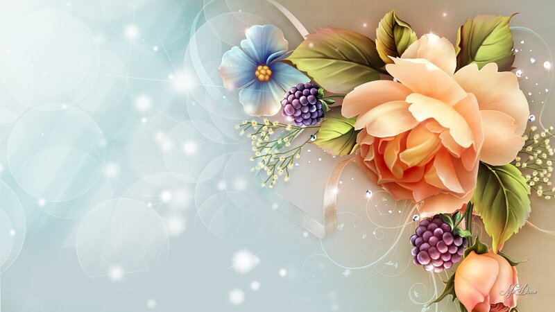 Floral Arrangement with Rose