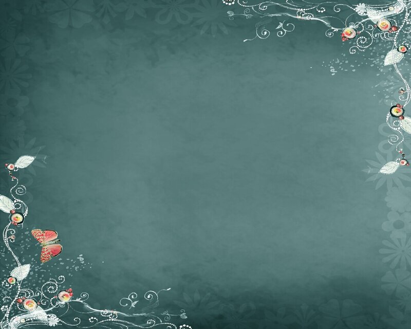 floral border background