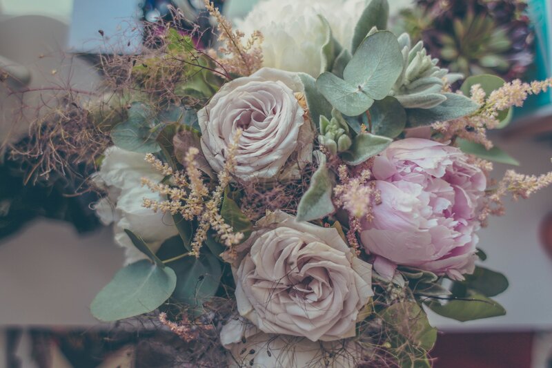 Floral Bouquet with Roses