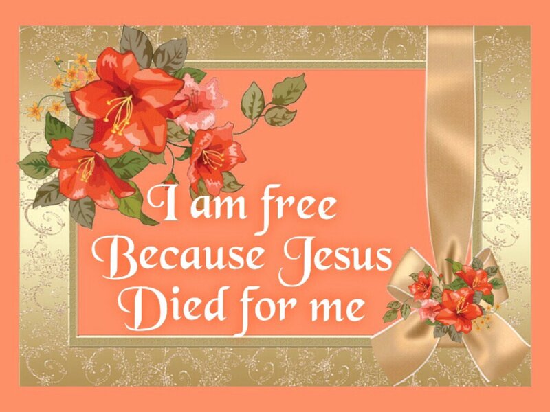 Floral Card with Text