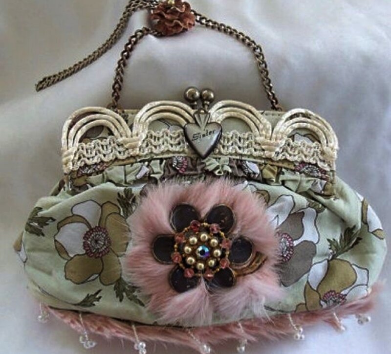 Floral Clutch Purse