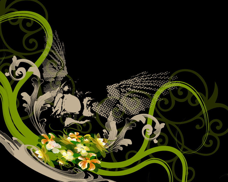 Floral Design with Angel