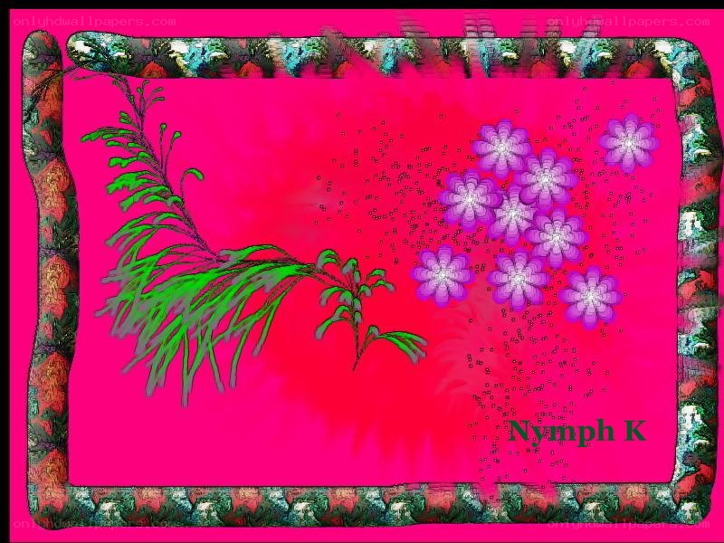 Floral digital artwork