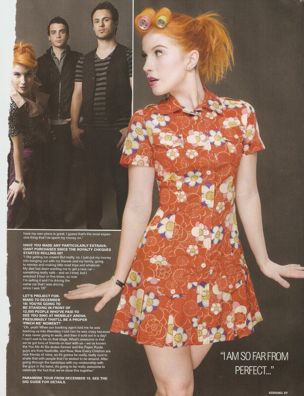 Floral dress fashion spread