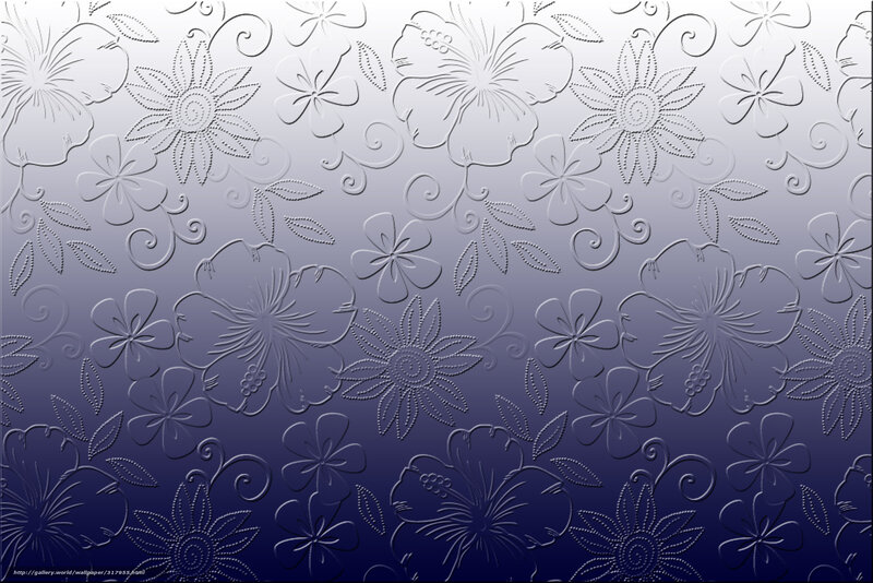 floral embossed pattern