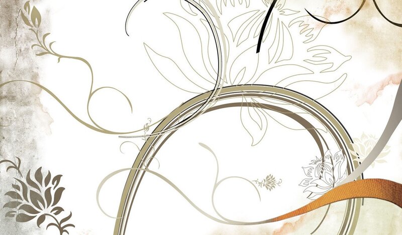 Floral Pattern Design — White