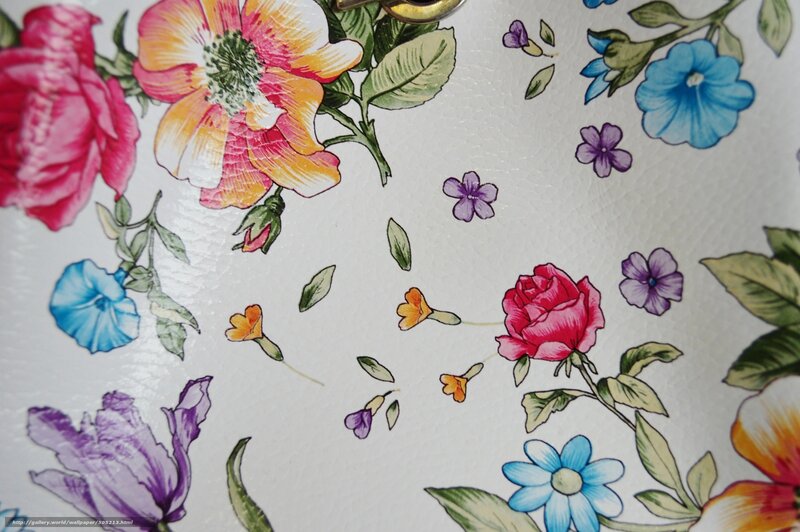 Floral Pattern on Surface