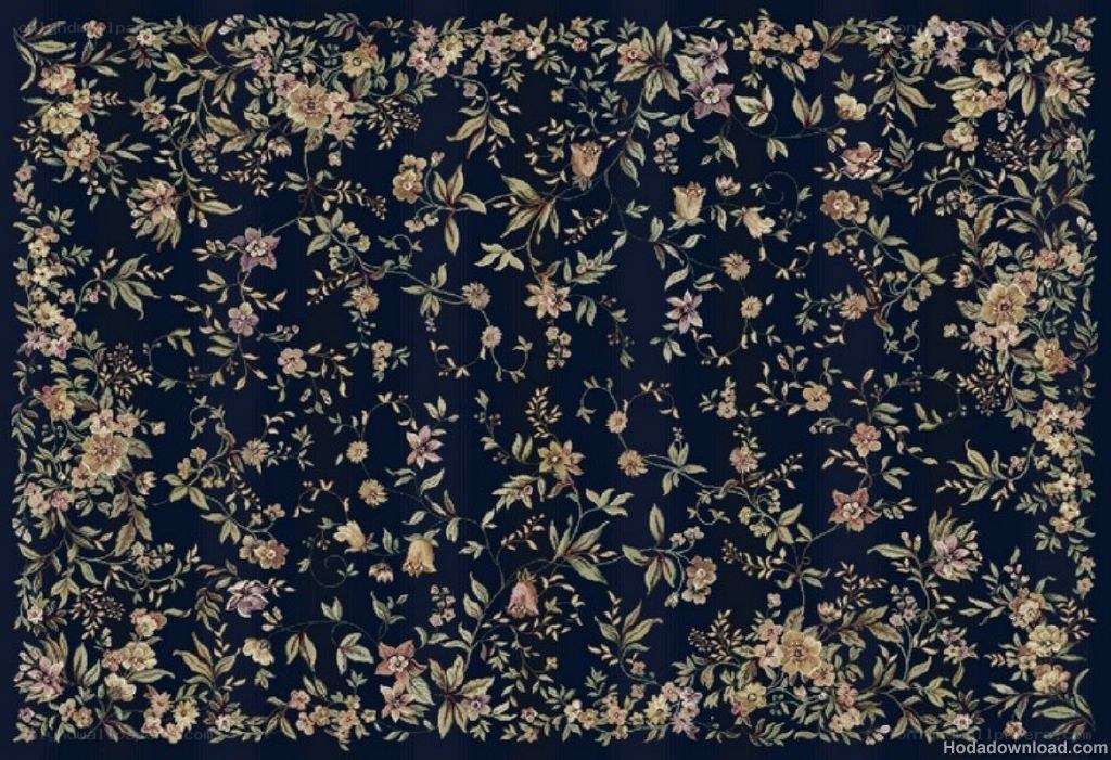 floral pattern rug