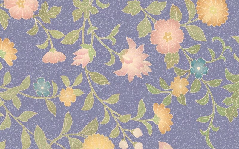 floral pattern wallpaper