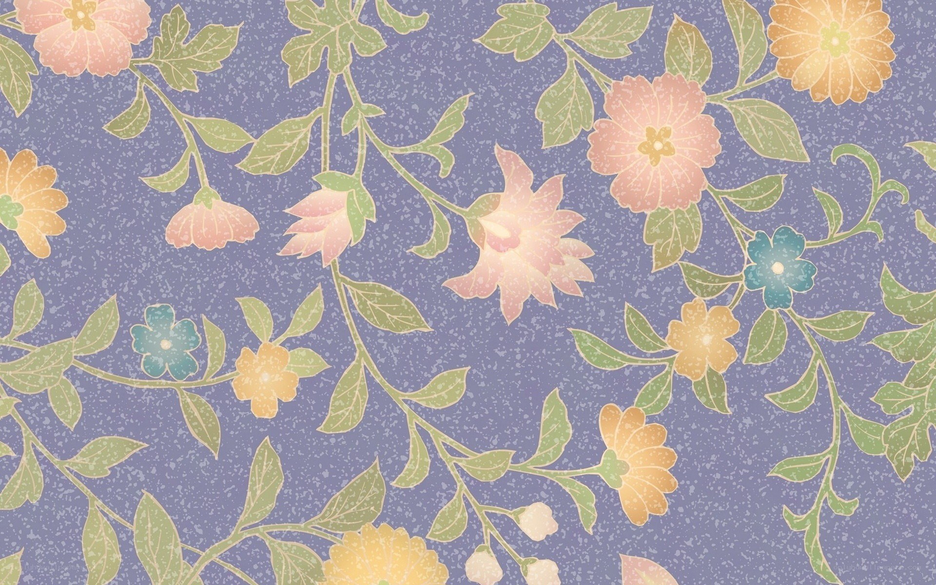 floral pattern wallpaper