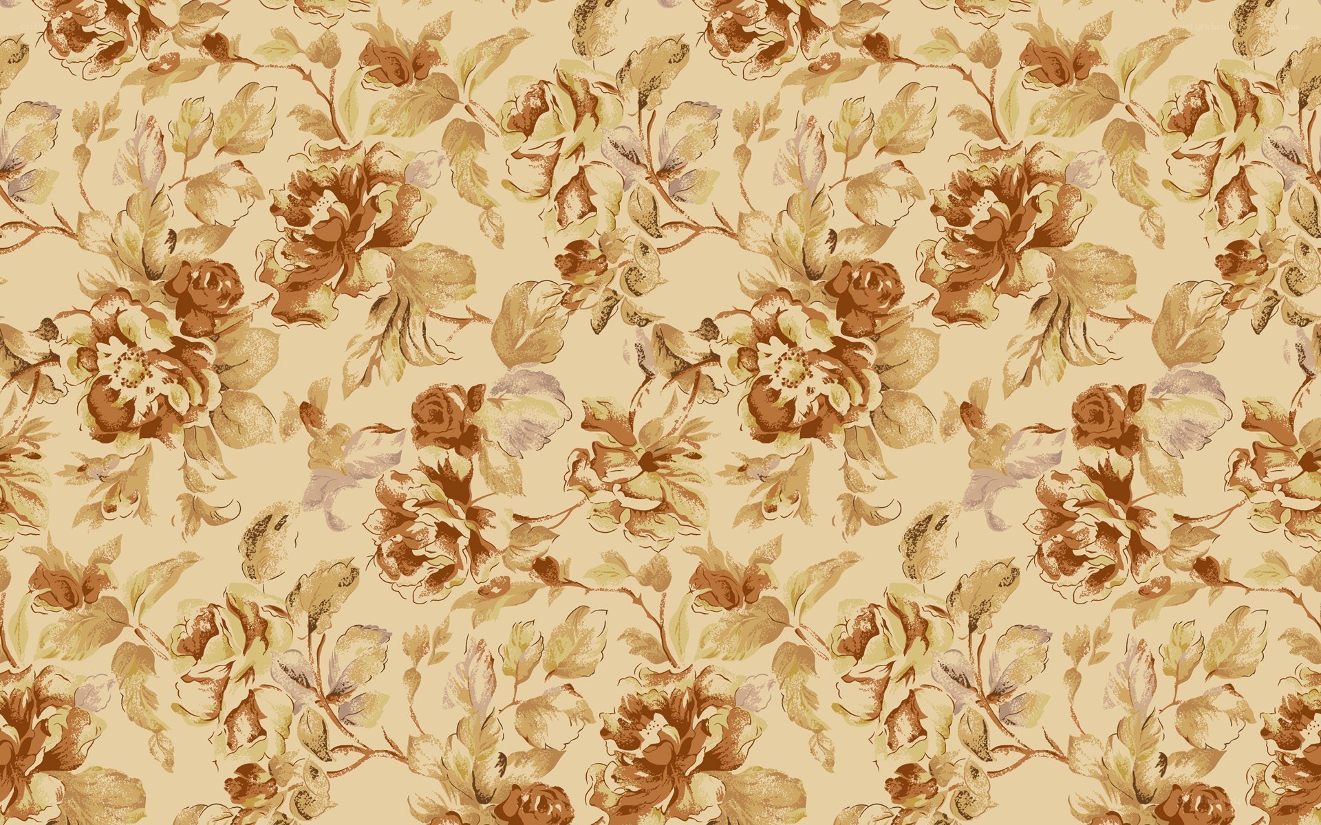 floral pattern wallpaper