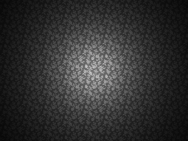 Floral Pattern Wallpaper — Black, Neutral