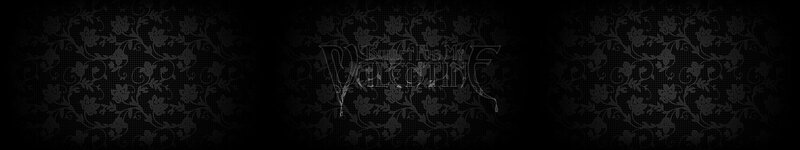 Floral Pattern with Text — Black
