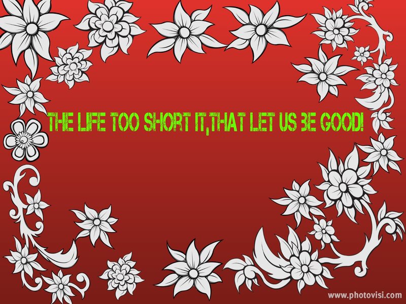 floral quote background
