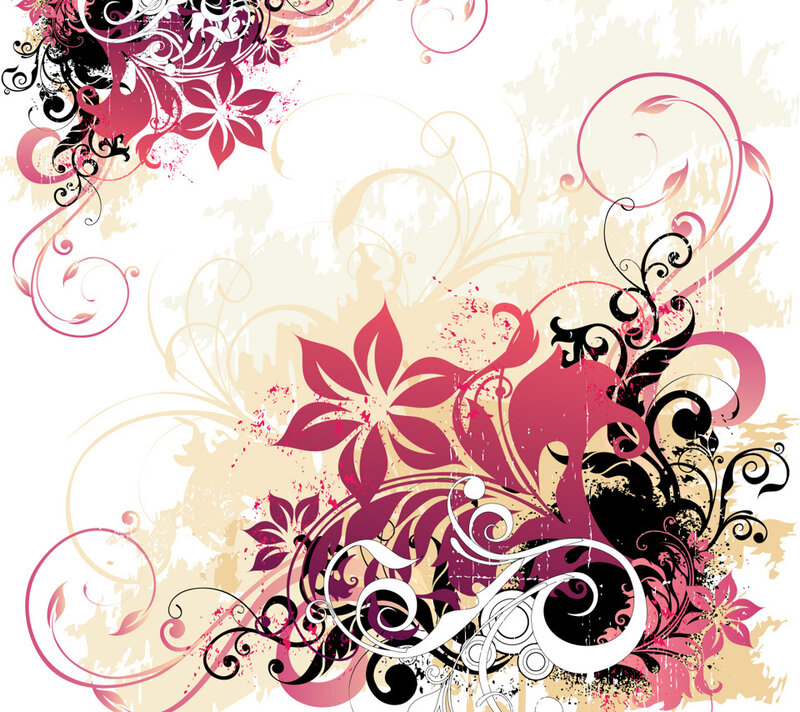 Floral Swirl Pattern