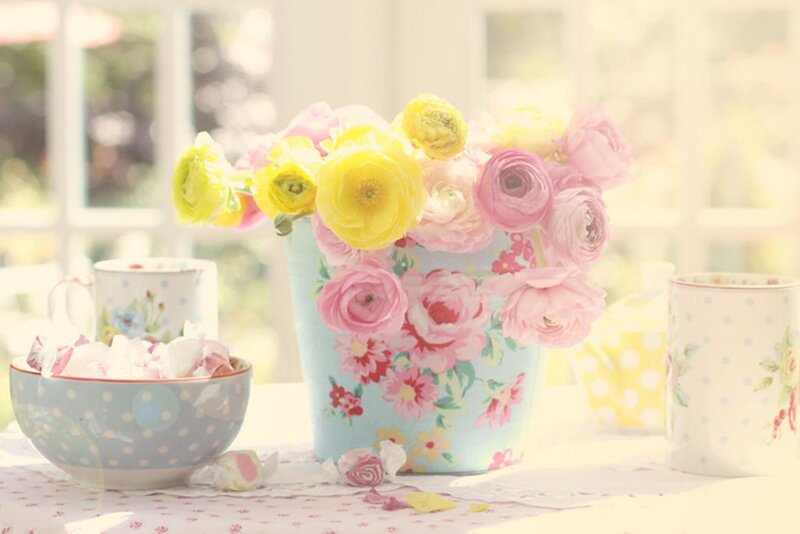 Floral Vase with Flowers