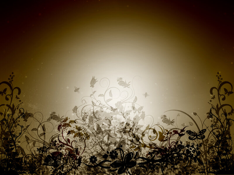 floral vine background