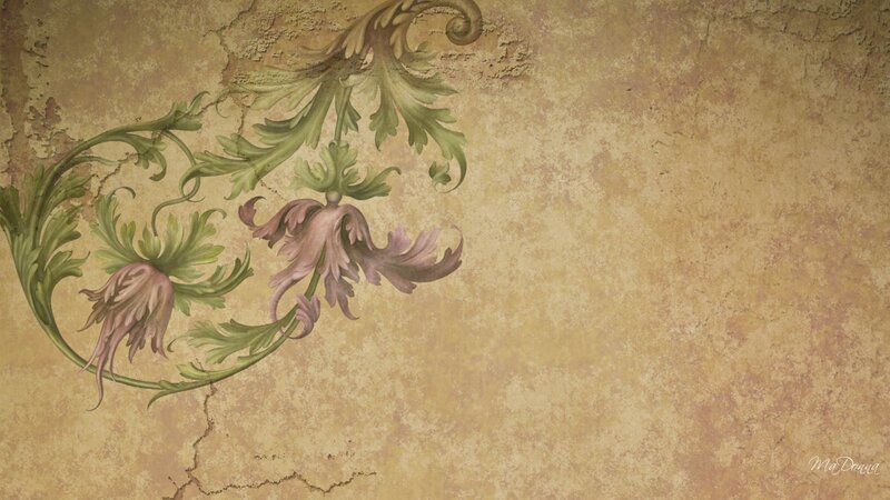 Floral Wall Painting
