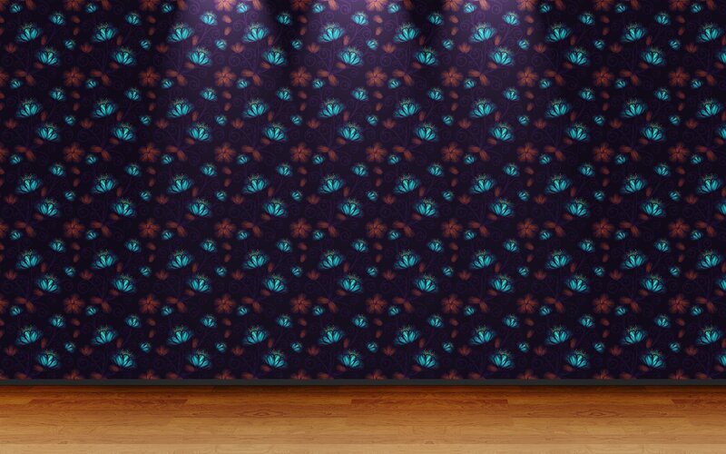 floral wallpaper pattern